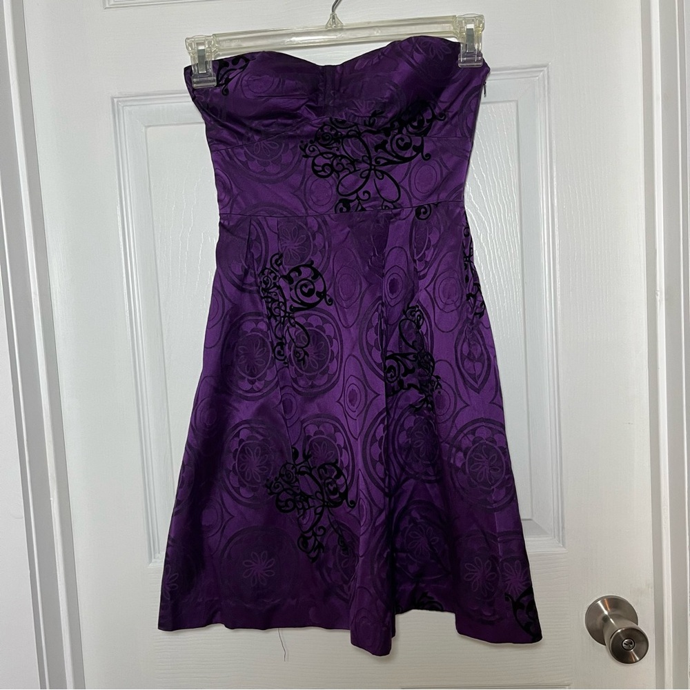 Guess Silk Blend strapless dress